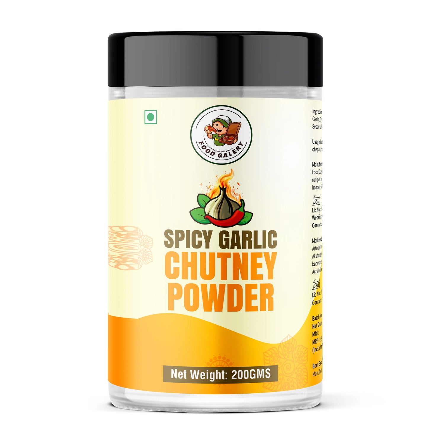 Spicy Garlic Chutney Powder